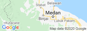 Binjai map